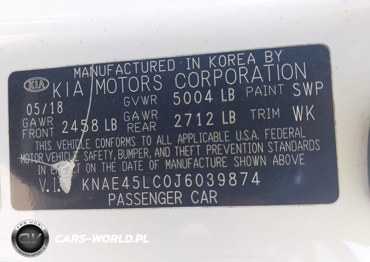 2018 Kia Stinger Gt1 VIN:KNAE45LC0J6039874 - 9