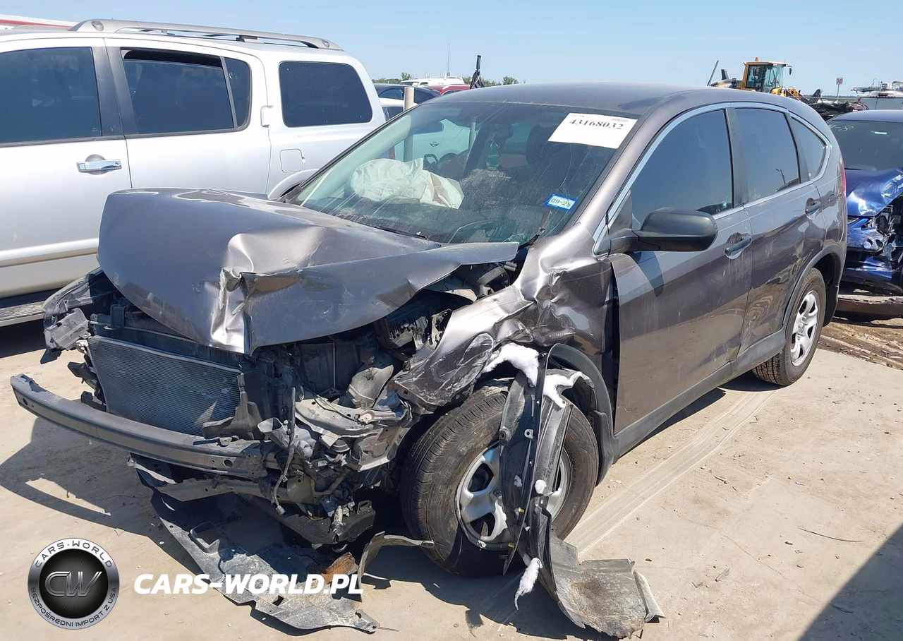 2012 Honda Cr-V Lx VIN:3CZRM3H39CG700895 - 2