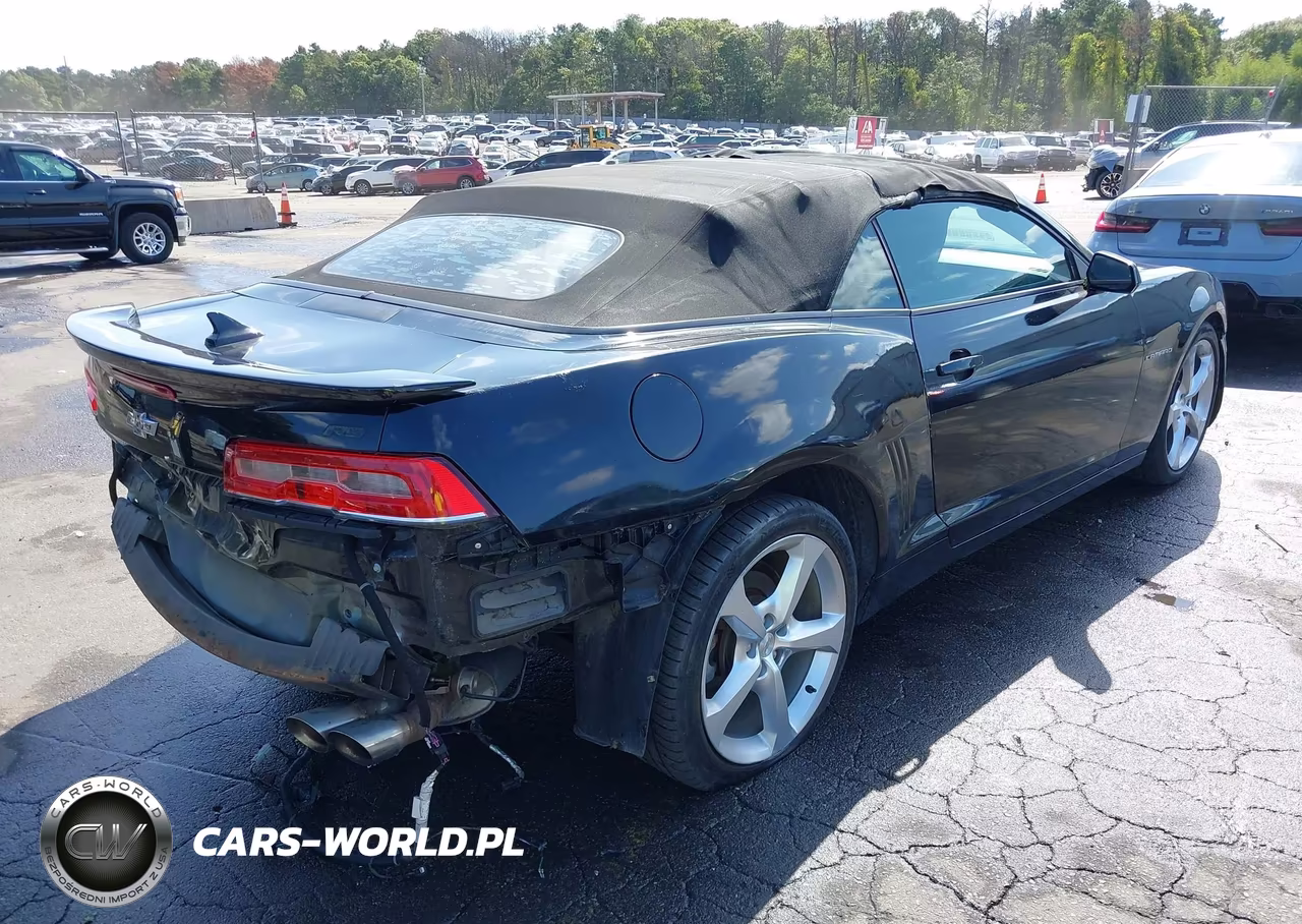 2014 Chevrolet Camaro 1Lt VIN:2G1FB3D33E9181207 - 4