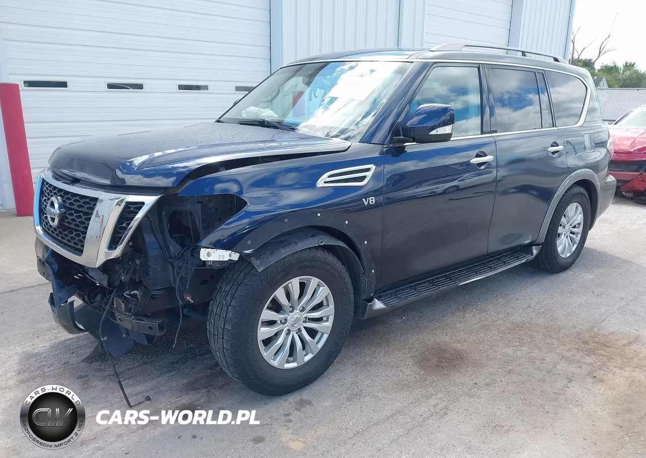 2018 Nissan Armada Sv VIN:JN8AY2NC9JX501803 - 2