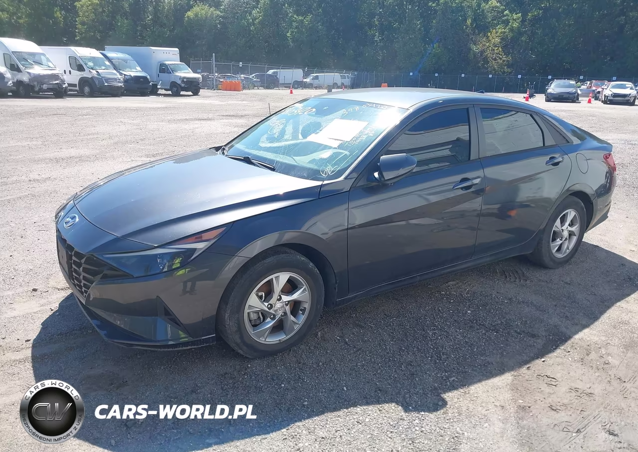 2021 Hyundai Elantra Se VIN:5NPLL4AG6MH011861 - 2