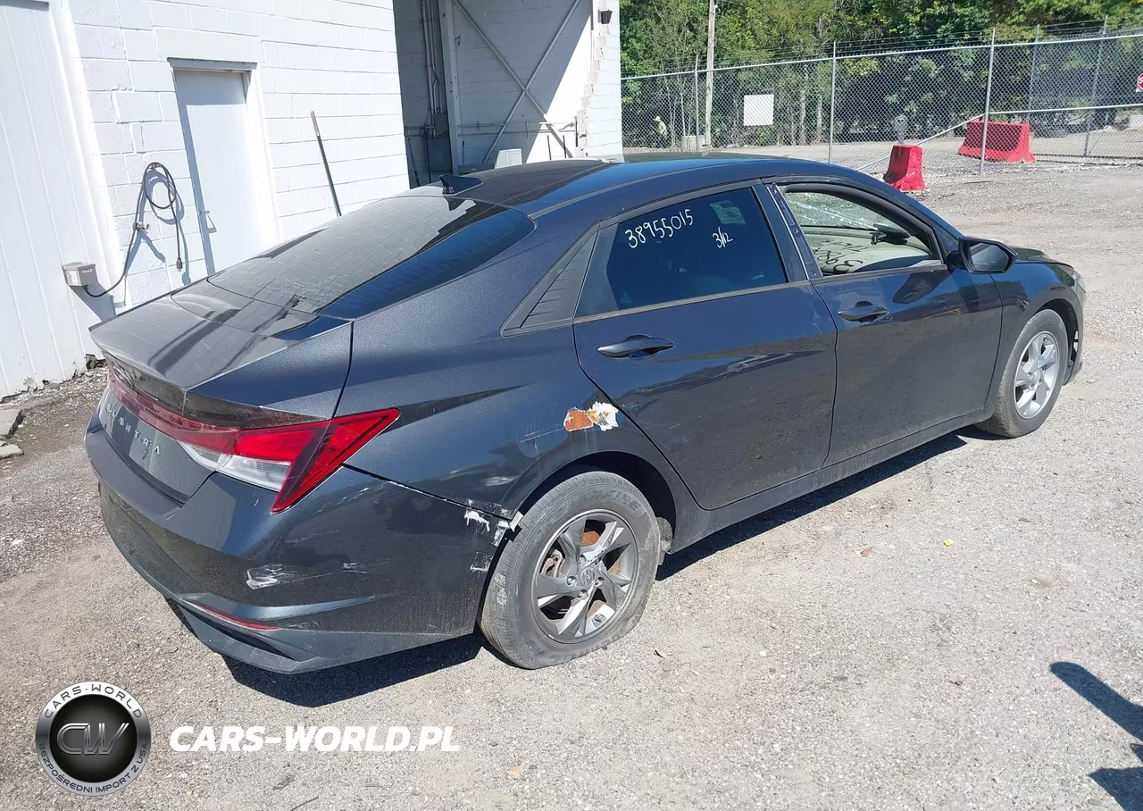 2021 Hyundai Elantra Se VIN:5NPLL4AG6MH011861 - 4