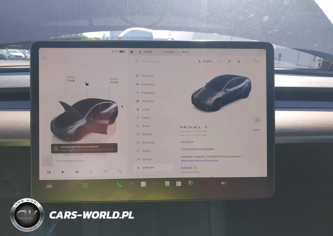 2023 Tesla Model Y VIN:7SAYGAEE0PF606695 - 7