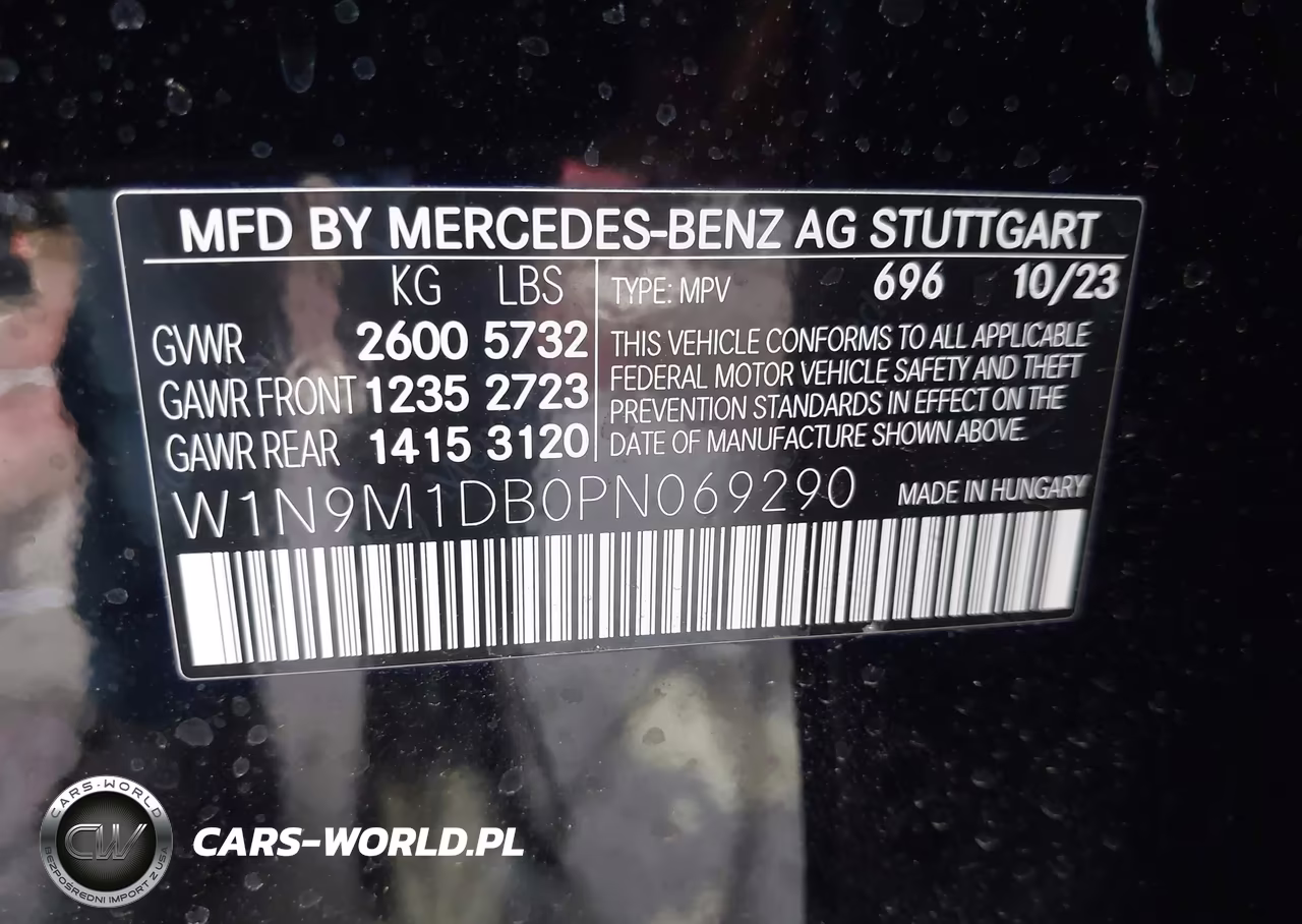 2023 Mercedes-Benz Eqb 350 Suv 4Matic VIN:W1N9M1DB0PN069290 - 9