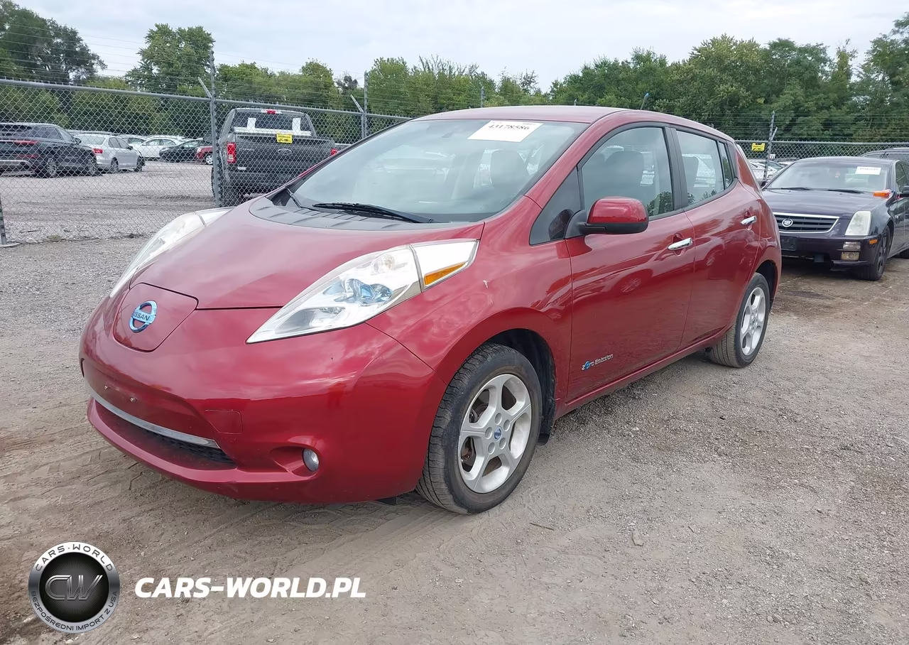 2013 Nissan Leaf Sv VIN:1N4AZ0CP5DC404876 - 2