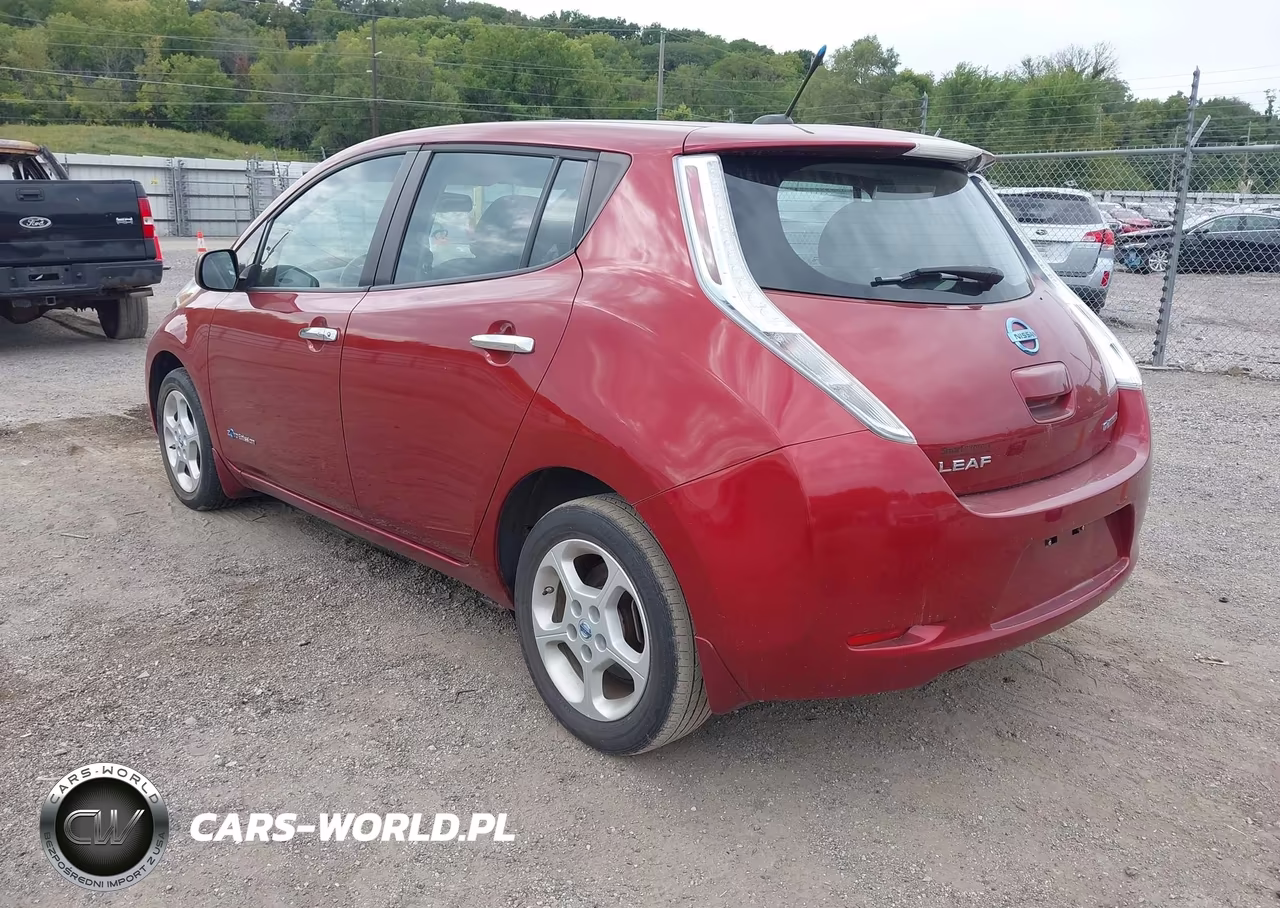 2013 Nissan Leaf Sv VIN:1N4AZ0CP5DC404876 - 3