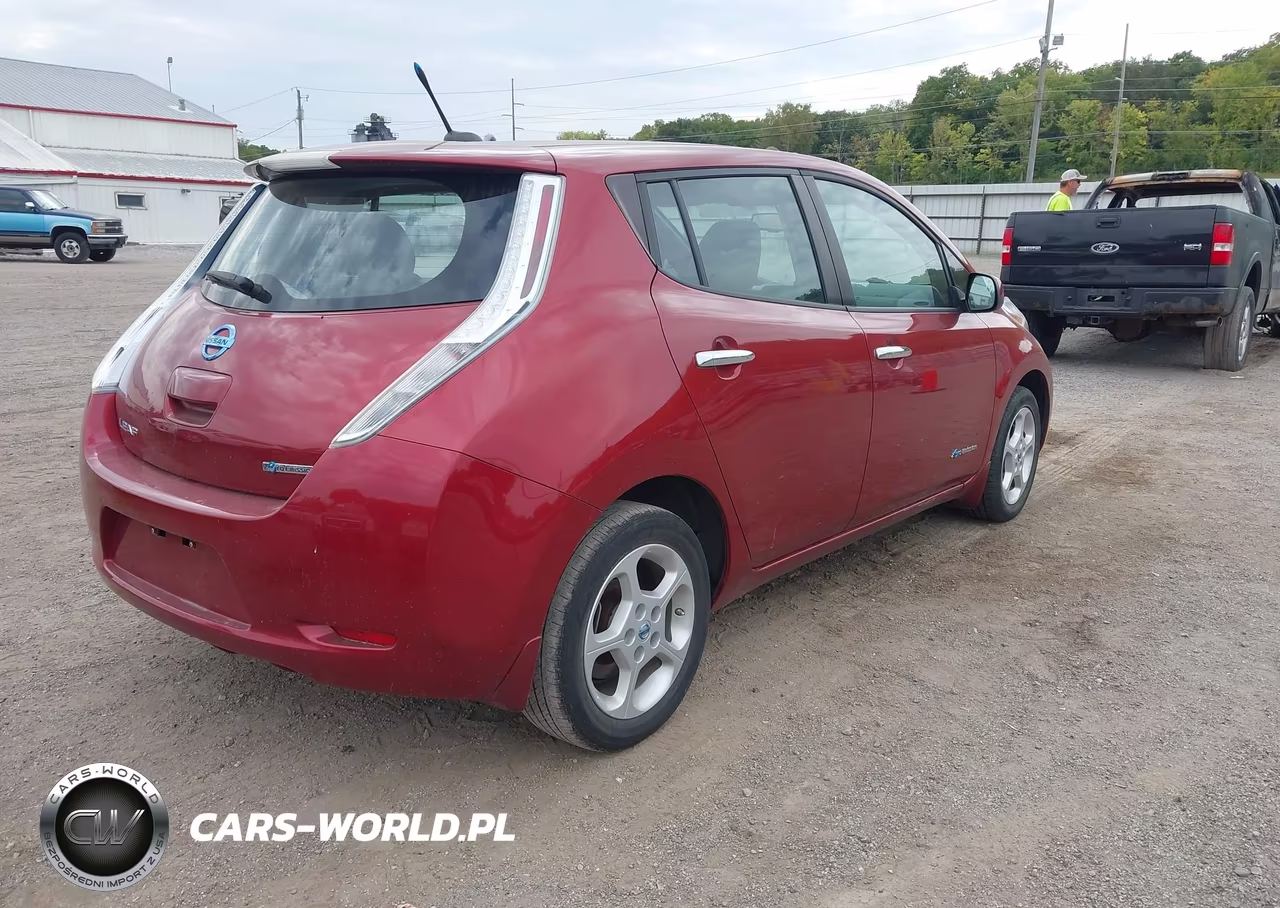 2013 Nissan Leaf Sv VIN:1N4AZ0CP5DC404876 - 4