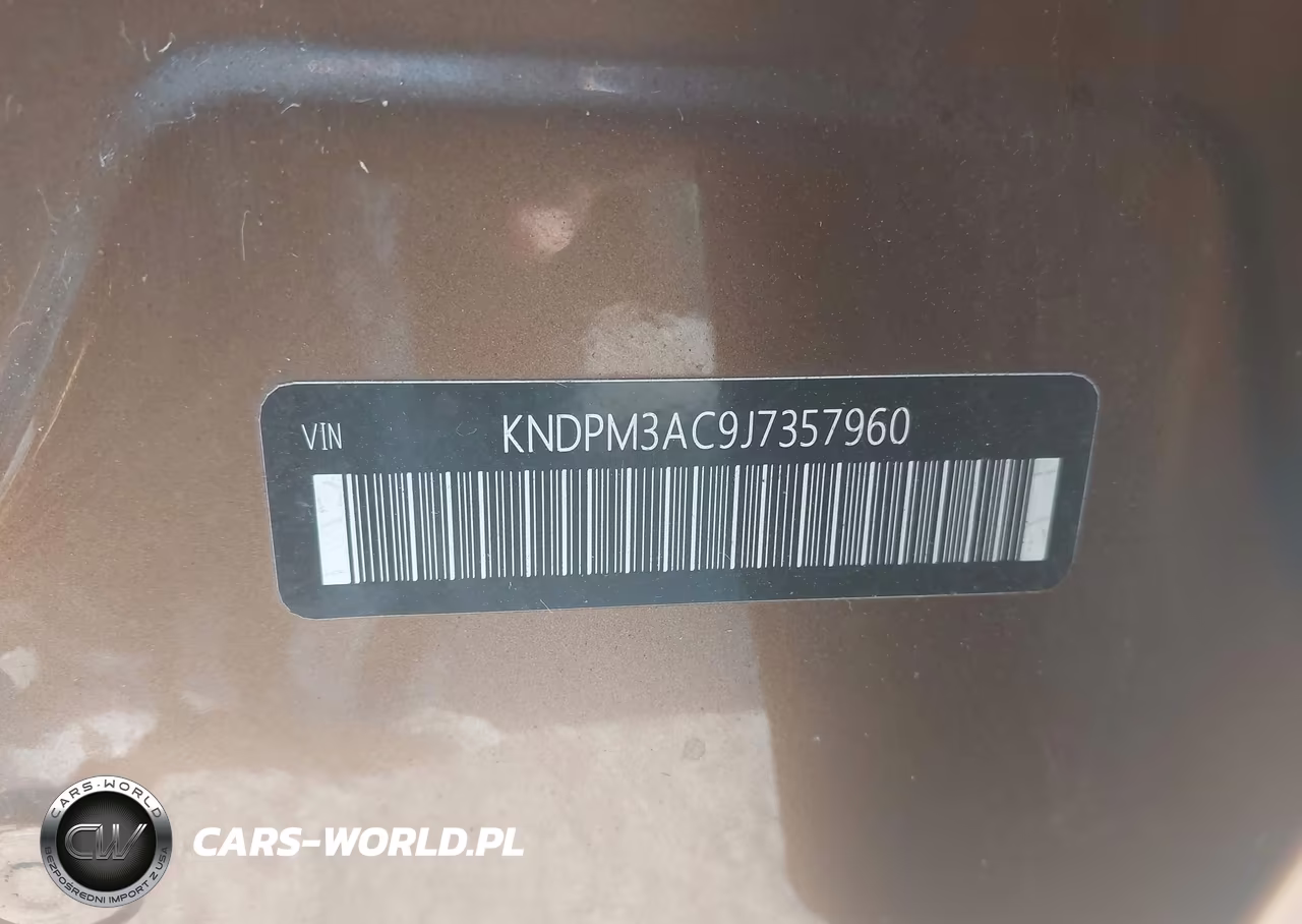 2018 Kia Sportage Lx VIN:KNDPM3AC9J7357960 - 9