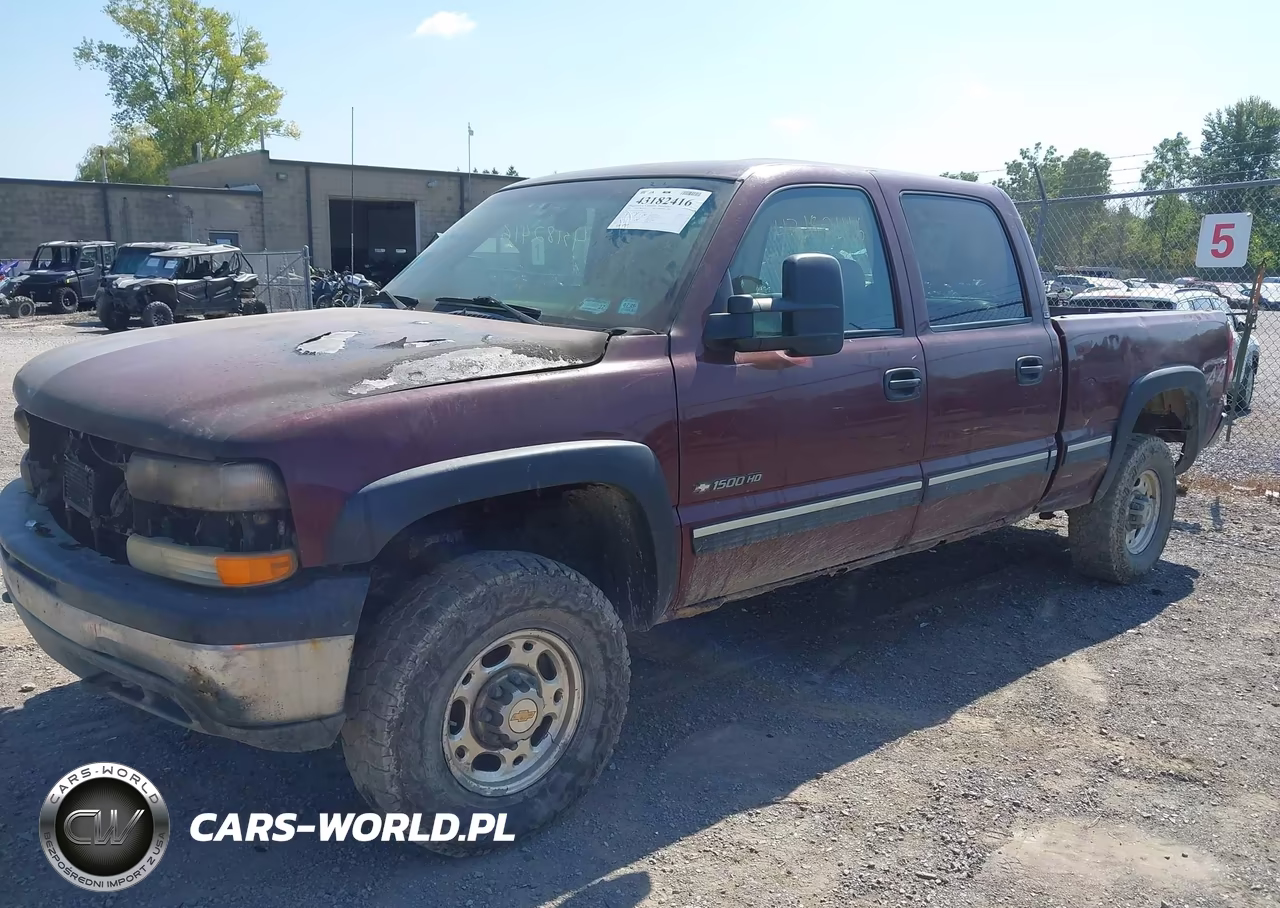 2001 Chevrolet Silverado 1500Hd Ls VIN:1GCGK13U51F174481 - 2