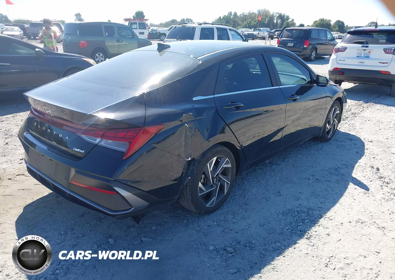 2024 Hyundai Elantra Limited VIN:KMHLP4DG0RU710055 - 4