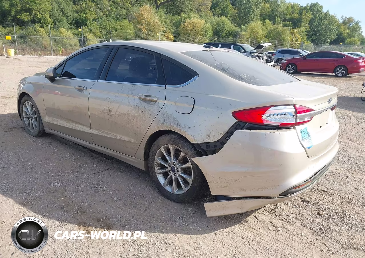 2017 Ford Fusion Se VIN:3FA6P0H76HR286624 - 3