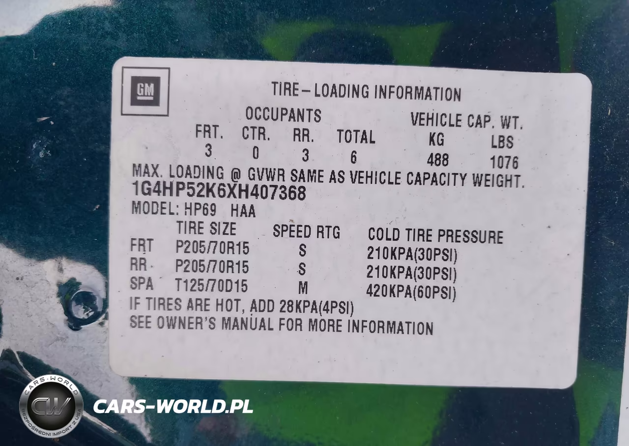 1999 Buick Lesabre Custom VIN:1G4HP52K6XH407368 - 9