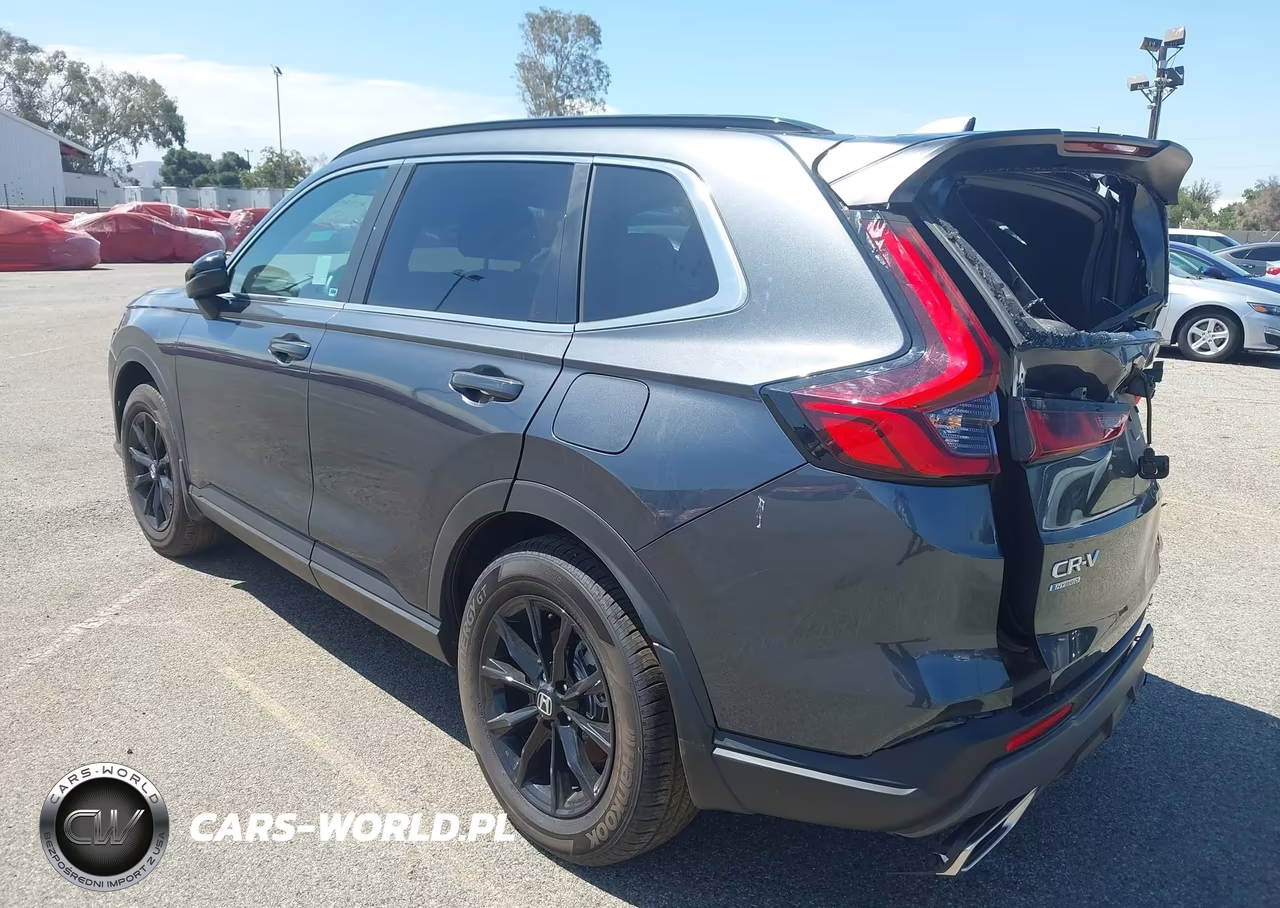 2025 Honda Cr-V Hybrid Sport VIN:7FARS5H54SE003975 - 3