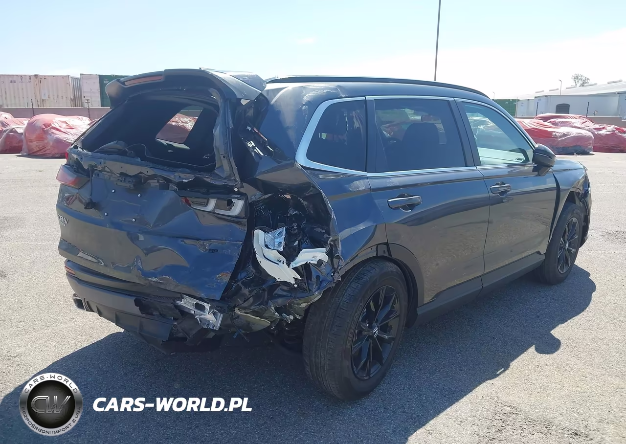 2025 Honda Cr-V Hybrid Sport VIN:7FARS5H54SE003975 - 4