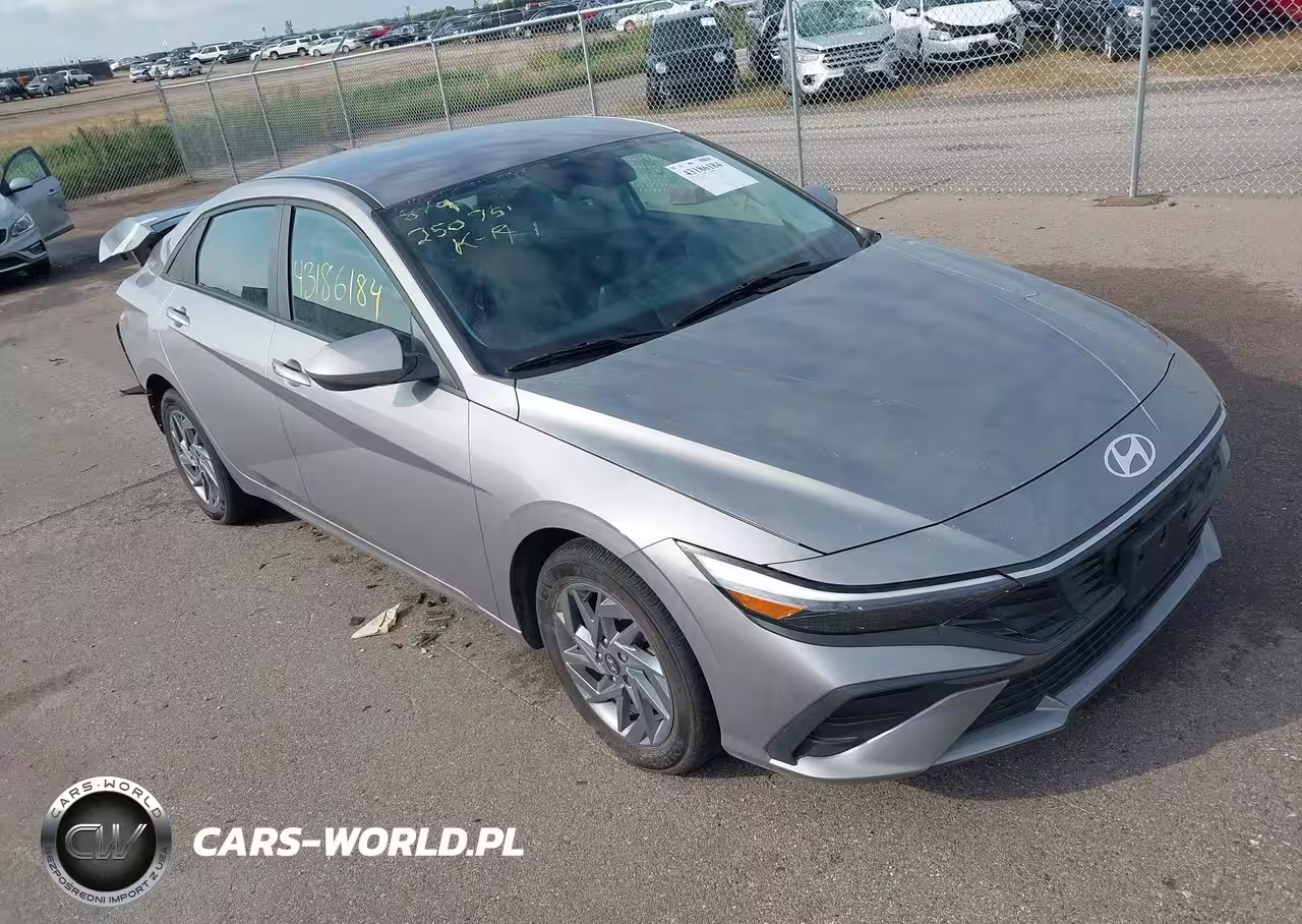 2024 Hyundai Elantra Hybrid Blue