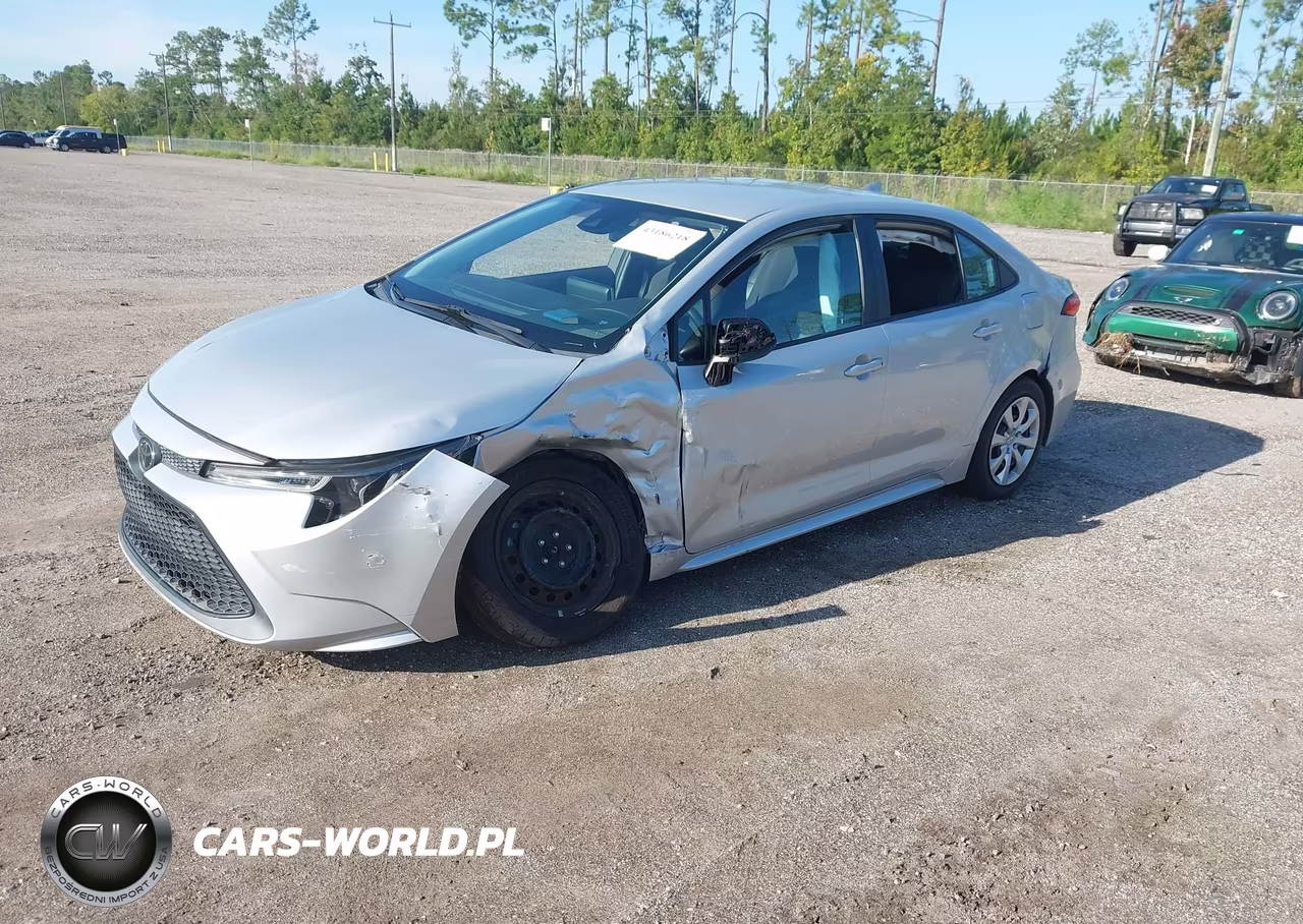 2021 Toyota Corolla Le VIN:5YFEPMAEXMP173703 - 2