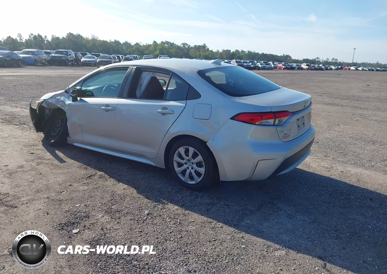 2021 Toyota Corolla Le VIN:5YFEPMAEXMP173703 - 3