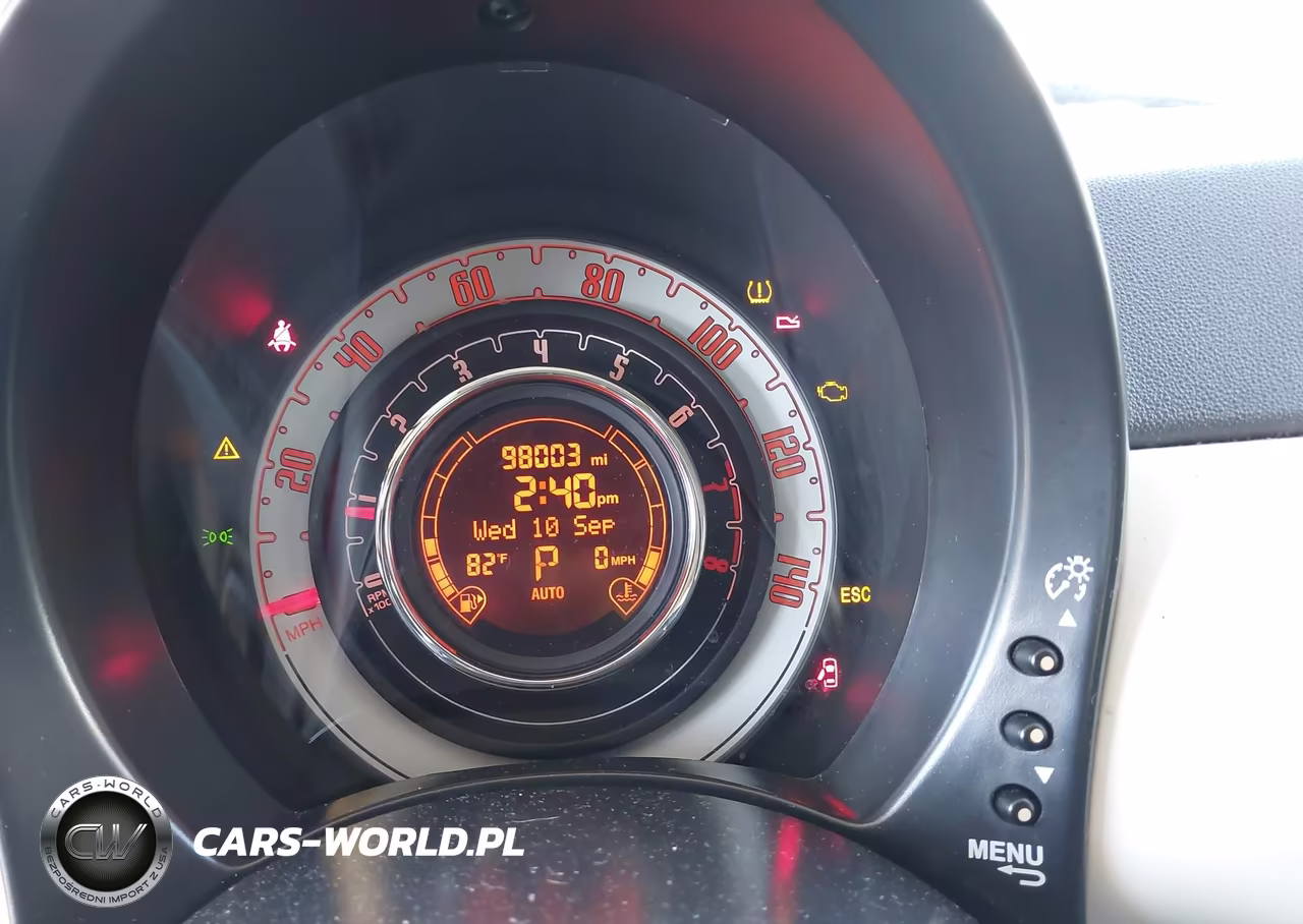 2015 Fiat 500 Pop VIN:3C3CFFAR7FT579726 - 7