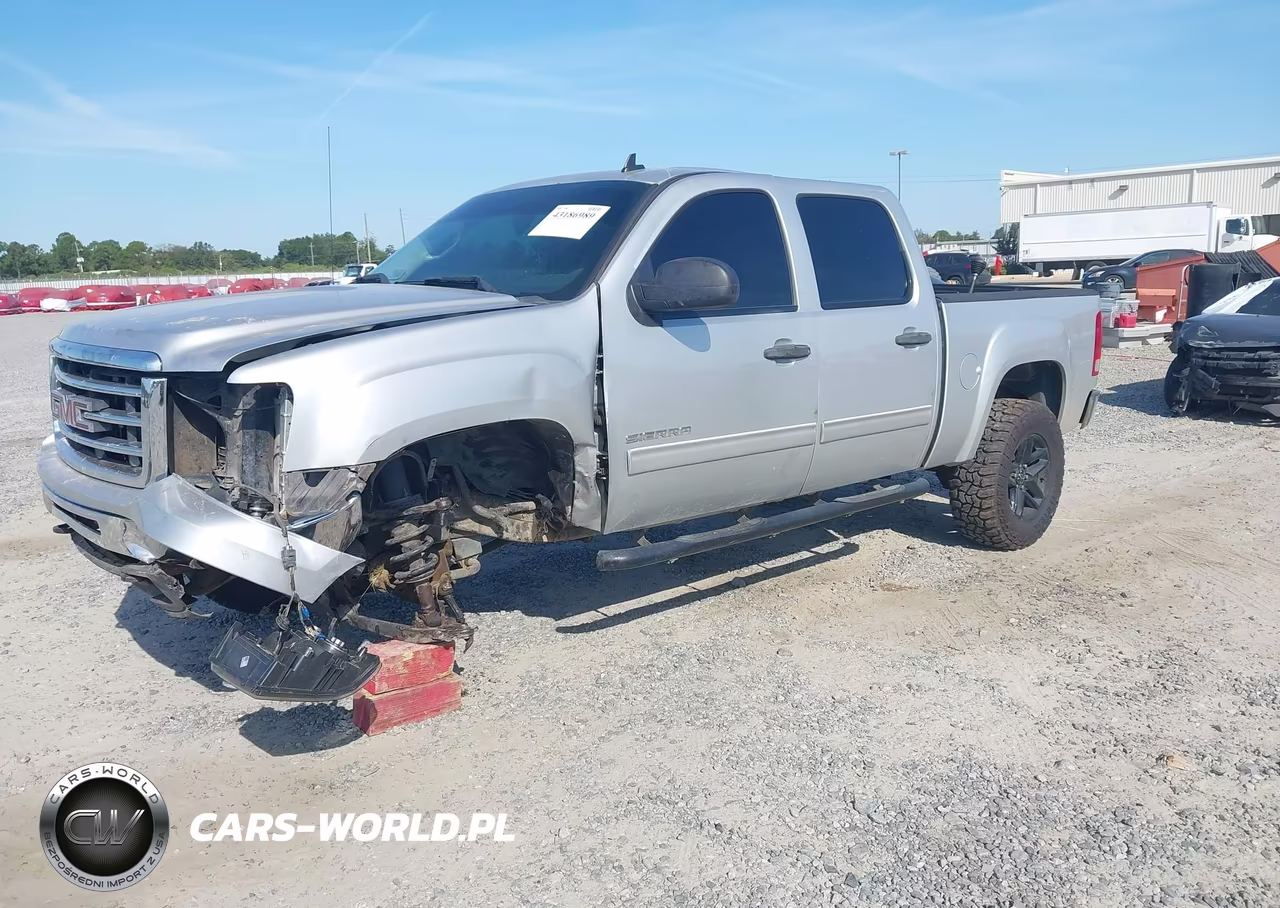 2013 GMC Sierra 1500 Sle VIN:3GTP2VE74DG323268 - 2