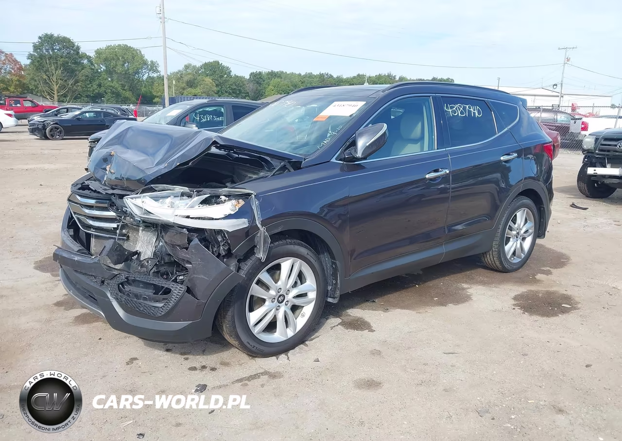 2015 Hyundai Santa Fe Sport 2.0L Turbo VIN:5XYZWDLA0FG266414 - 2