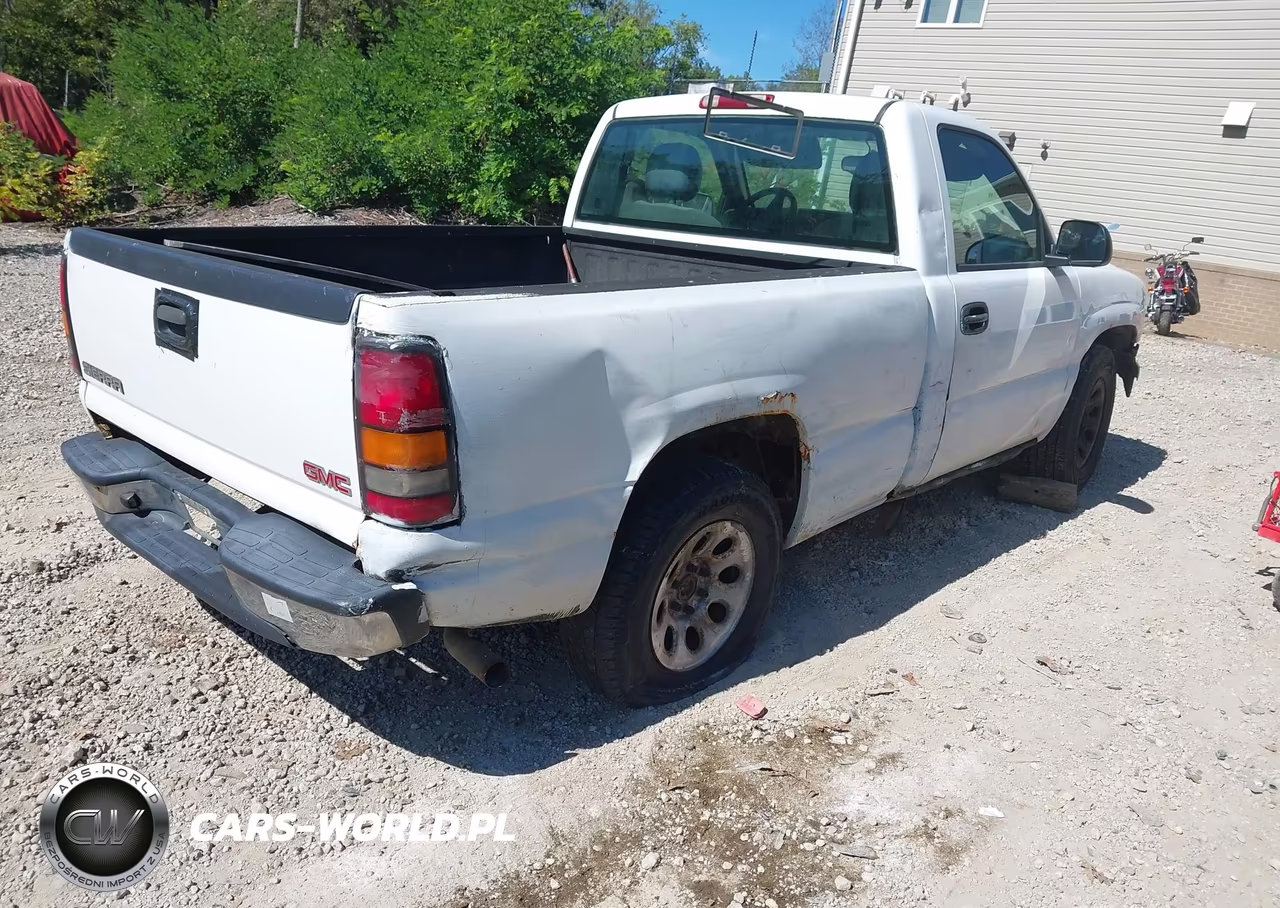 2005 GMC Sierra 1500 Work Truck VIN:1GTEC14X45Z119117 - 4
