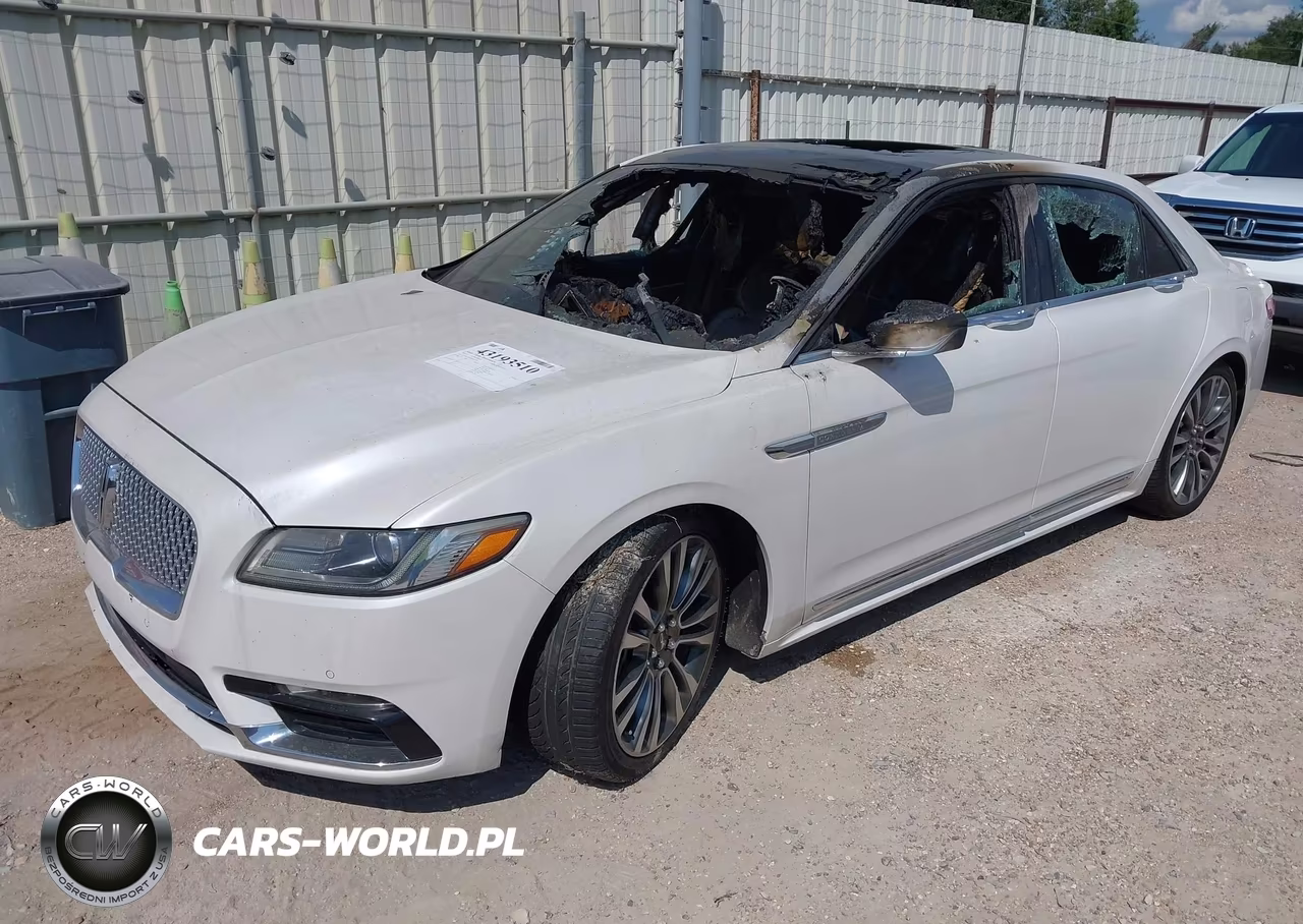 2017 Lincoln Continental Select VIN:1LN6L9SK6H5612573 - 2