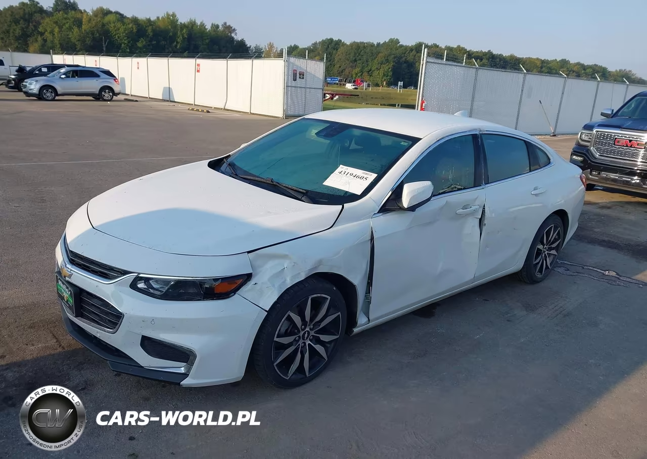 2017 Chevrolet Malibu 1Lt VIN:1G1ZE5ST6HF262006 - 2