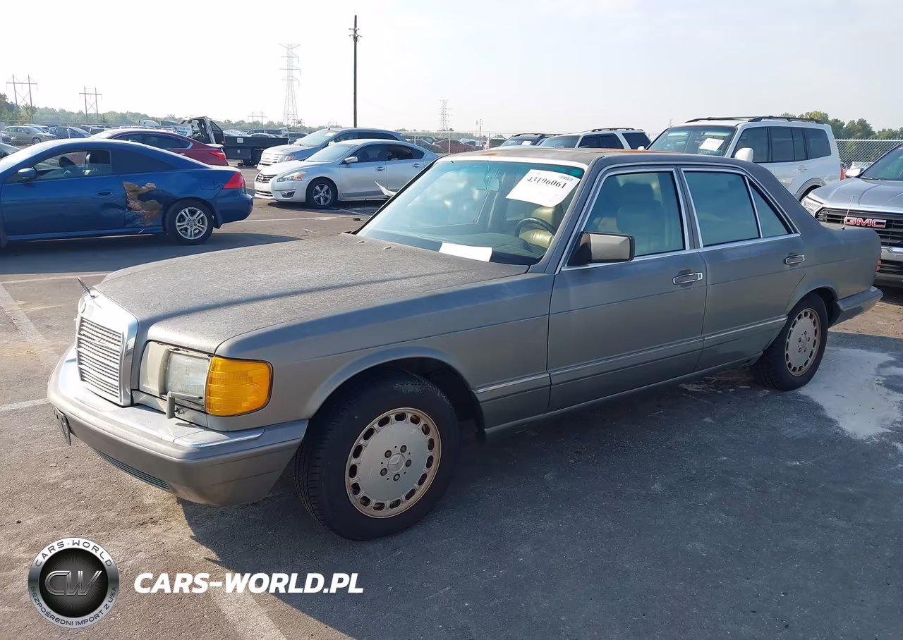 1989 Mercedes-Benz 300 Se VIN:WDBCA24D2KA444396 - 2