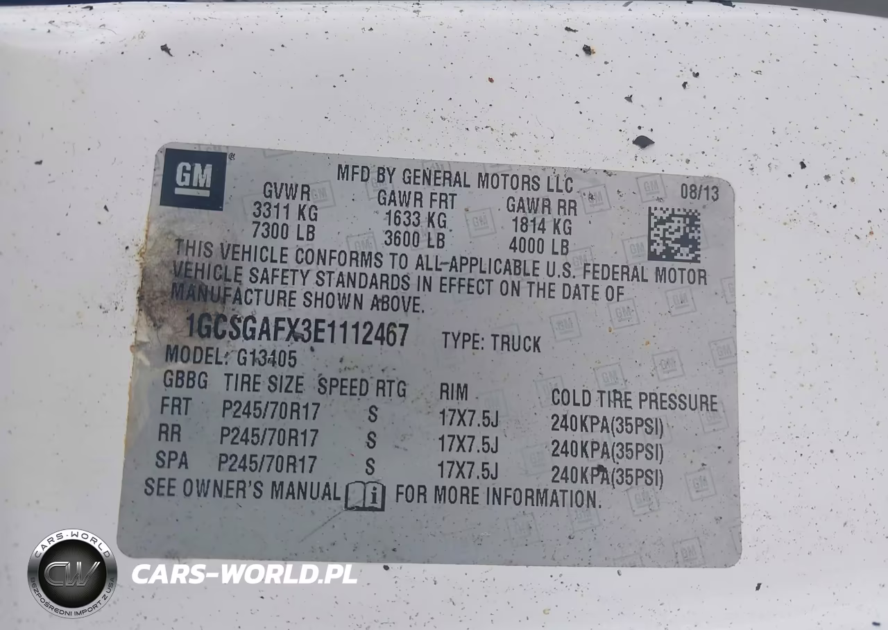 2014 Chevrolet Express 1500 Work Van VIN:1GCSGAFX3E1112467 - 9