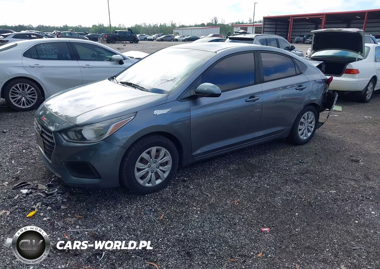 2018 Hyundai Accent Se VIN:3KPC24A30JE029109 - 2