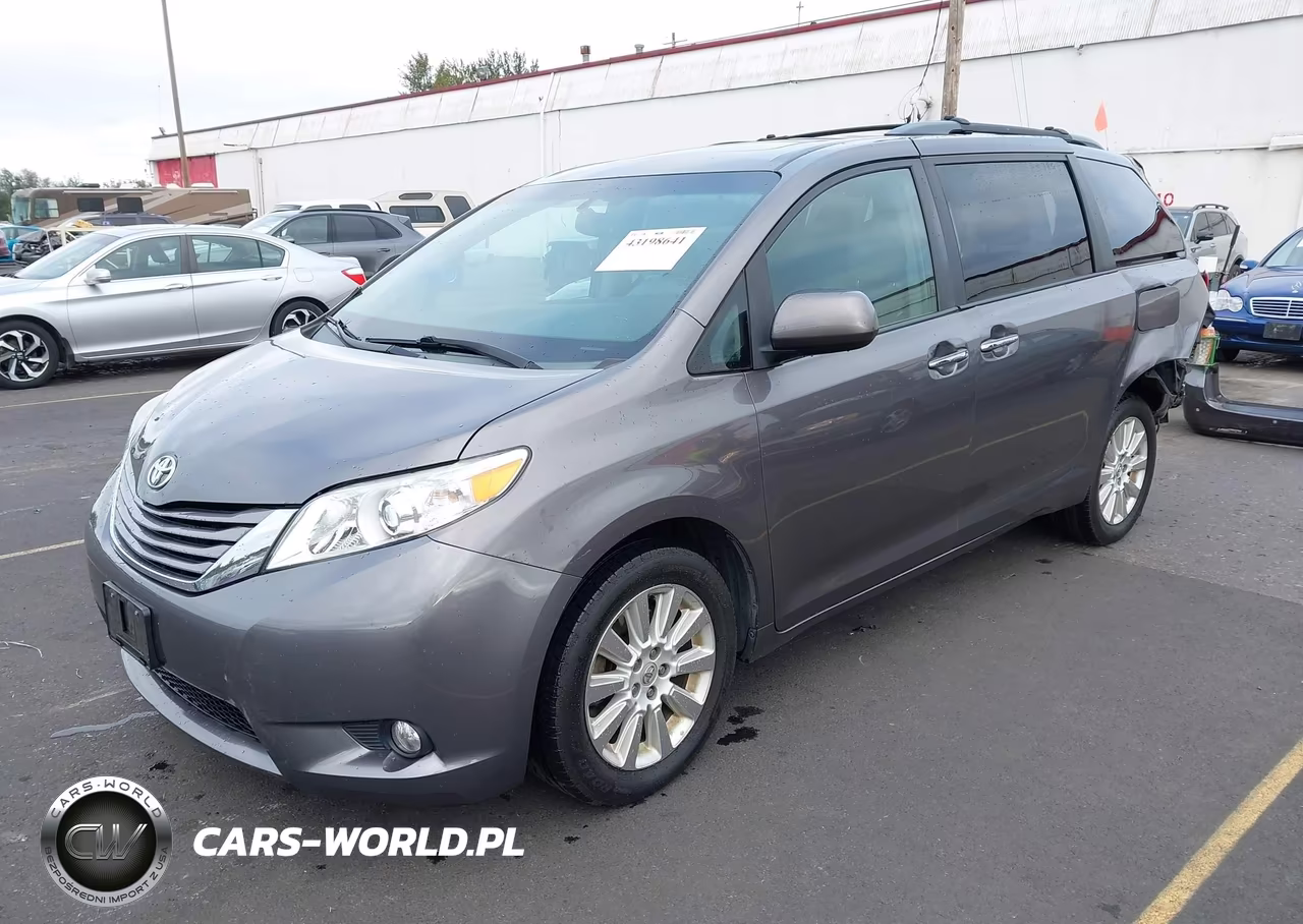2015 Toyota Sienna Xle Premium 7 Passenger VIN:5TDDK3DC5FS114485 - 2