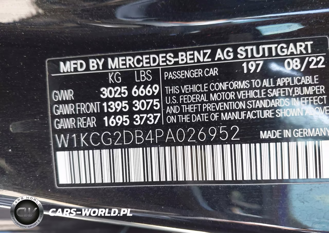 2023 Mercedes-Benz Eqs 450+ VIN:W1KCG2DB4PA026952 - 9
