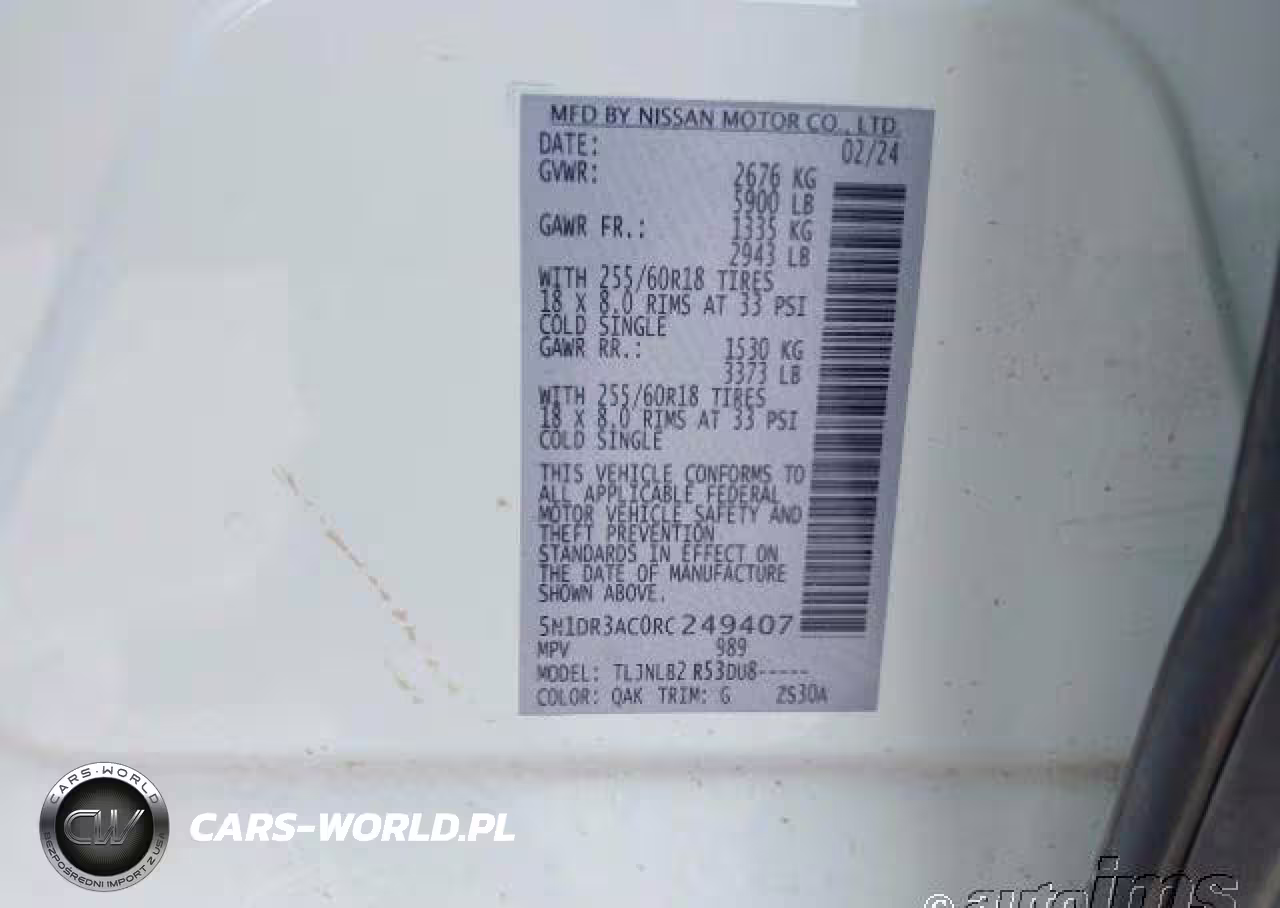 2024 Nissan Pathfinder S 4Wd