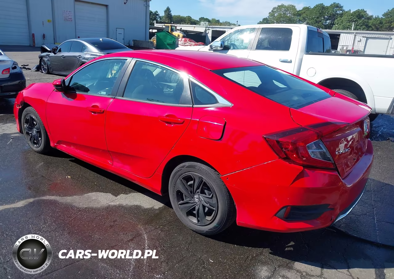 2020 Honda Civic Lx VIN:2HGFC2F68LH569074 - 3