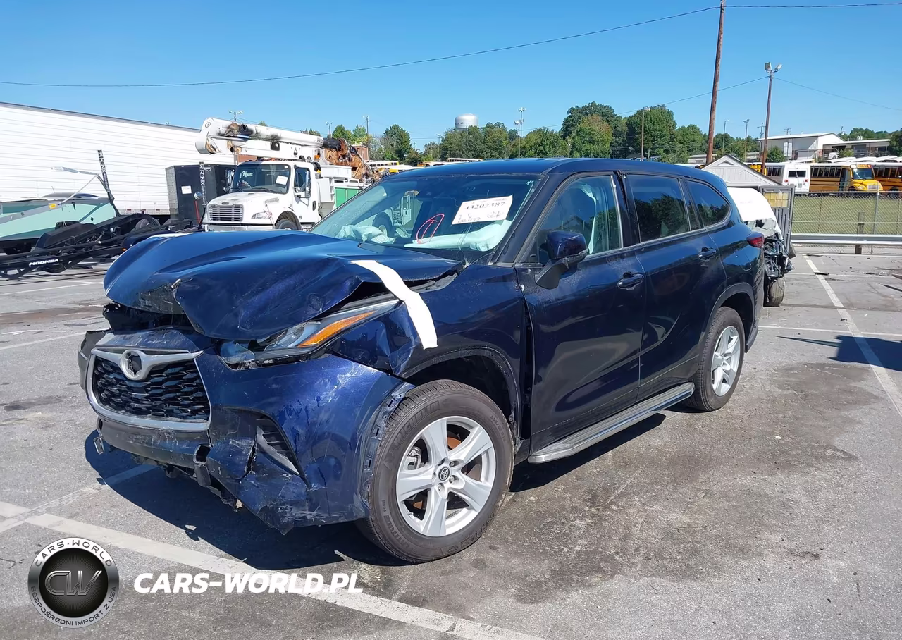 2020 Toyota Highlander L VIN:5TDCZRAH6LS008410 - 2