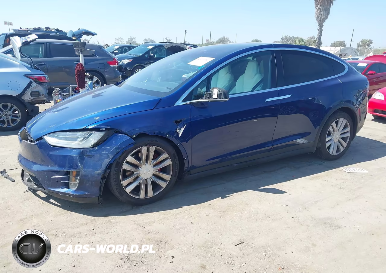 2016 Tesla Model X 75D-P100D-P90D VIN:5YJXCBE41GF017897 - 2