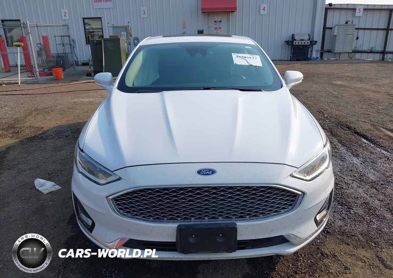 2019 Ford Fusion Titanium VIN:3FA6P0D91KR241606 - 12