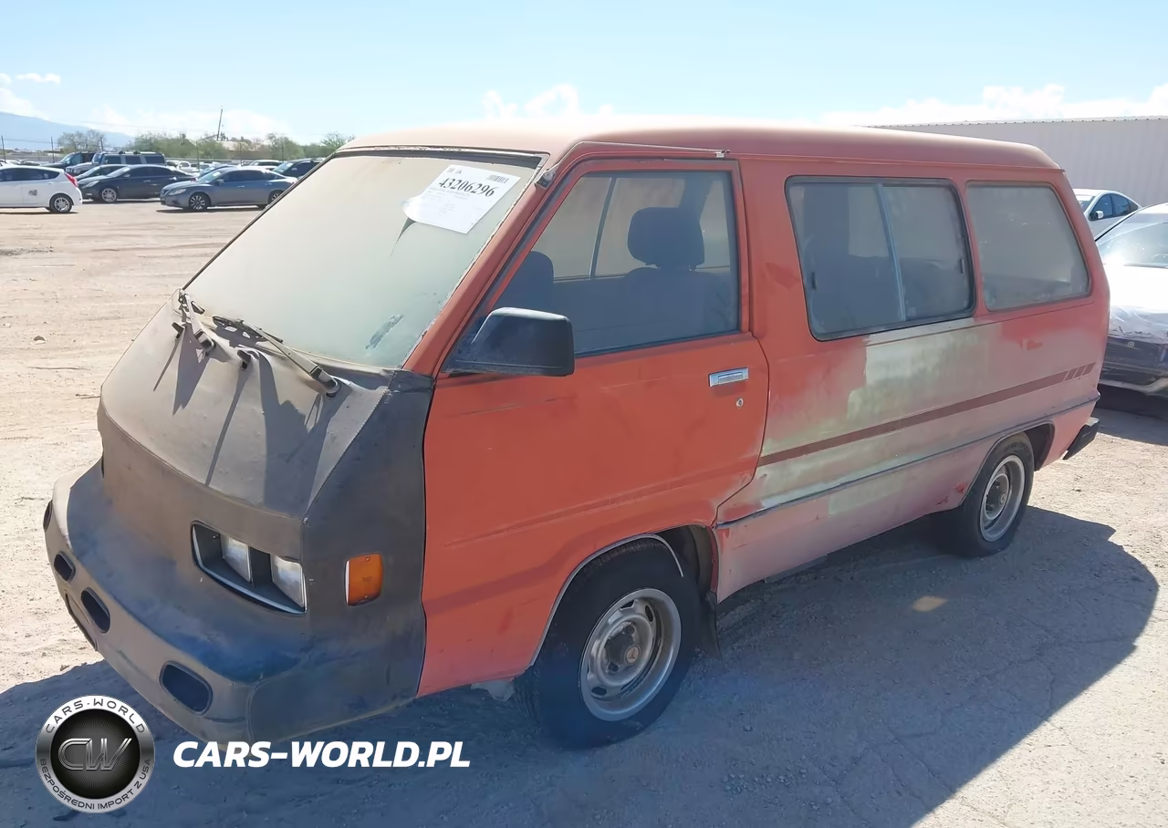1984 Toyota Van Wagon Deluxe VIN:JT3YR22V9E5036166 - 2
