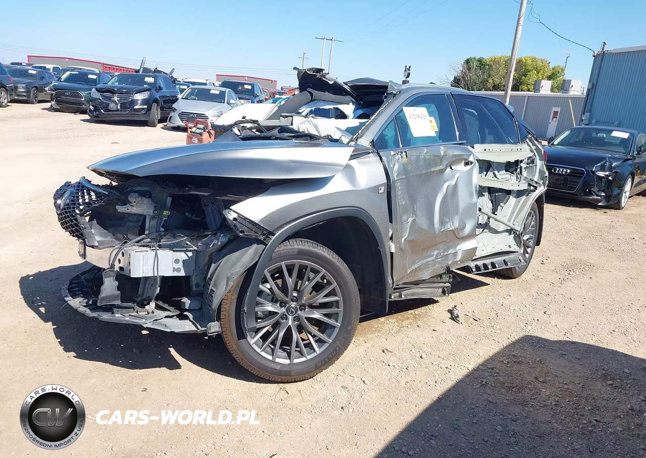 2022 Lexus Rx 350 F Sport Handling VIN:2T2YZMDA2NC322389 - 2