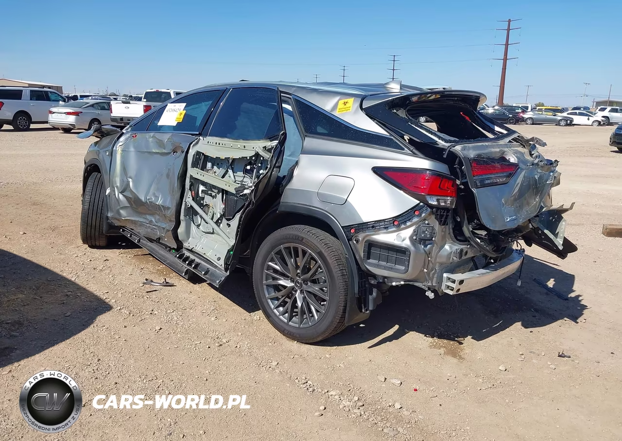 2022 Lexus Rx 350 F Sport Handling VIN:2T2YZMDA2NC322389 - 3