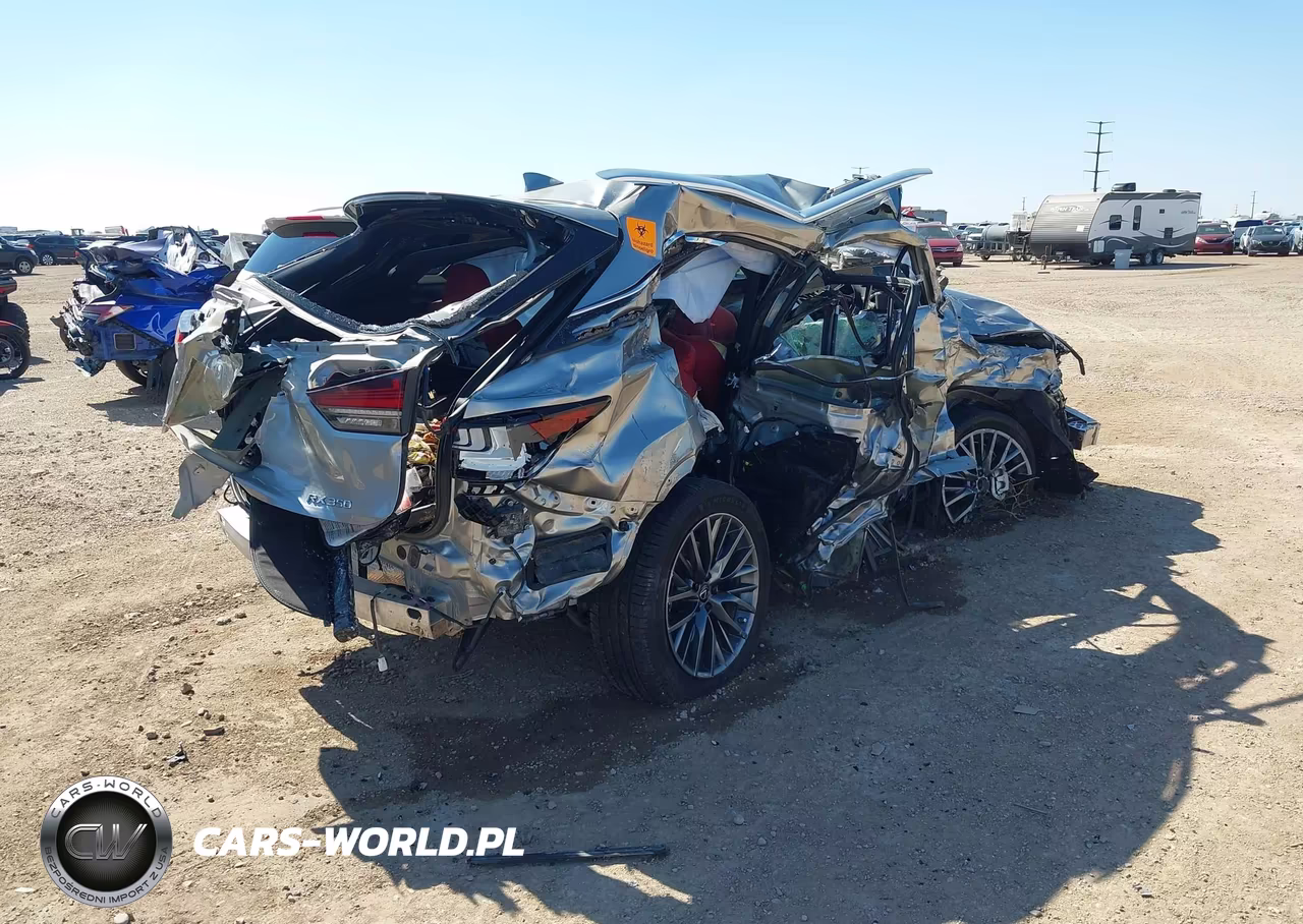 2022 Lexus Rx 350 F Sport Handling VIN:2T2YZMDA2NC322389 - 4