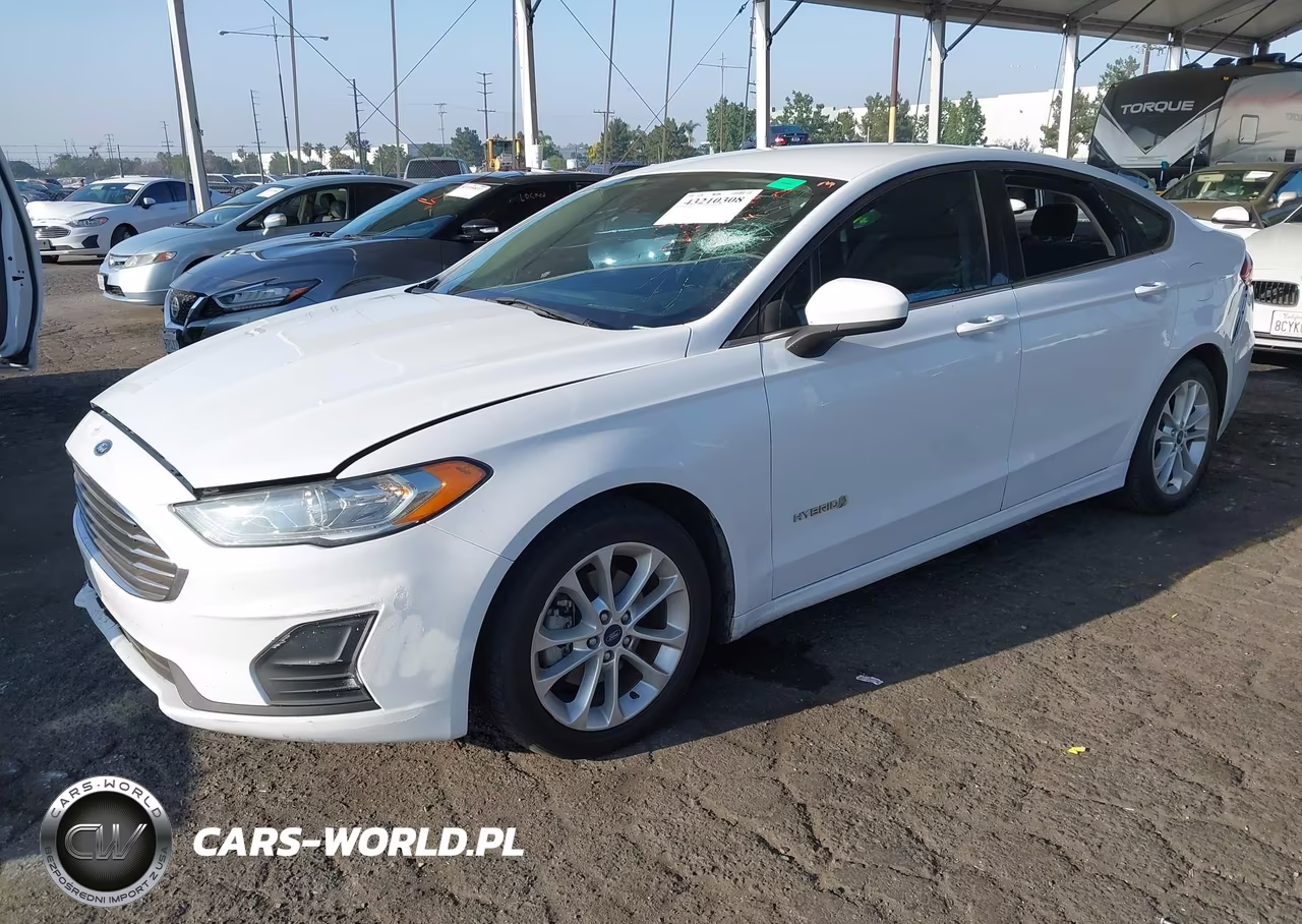 2019 Ford Fusion Hybrid Se VIN:3FA6P0LU7KR220751 - 2