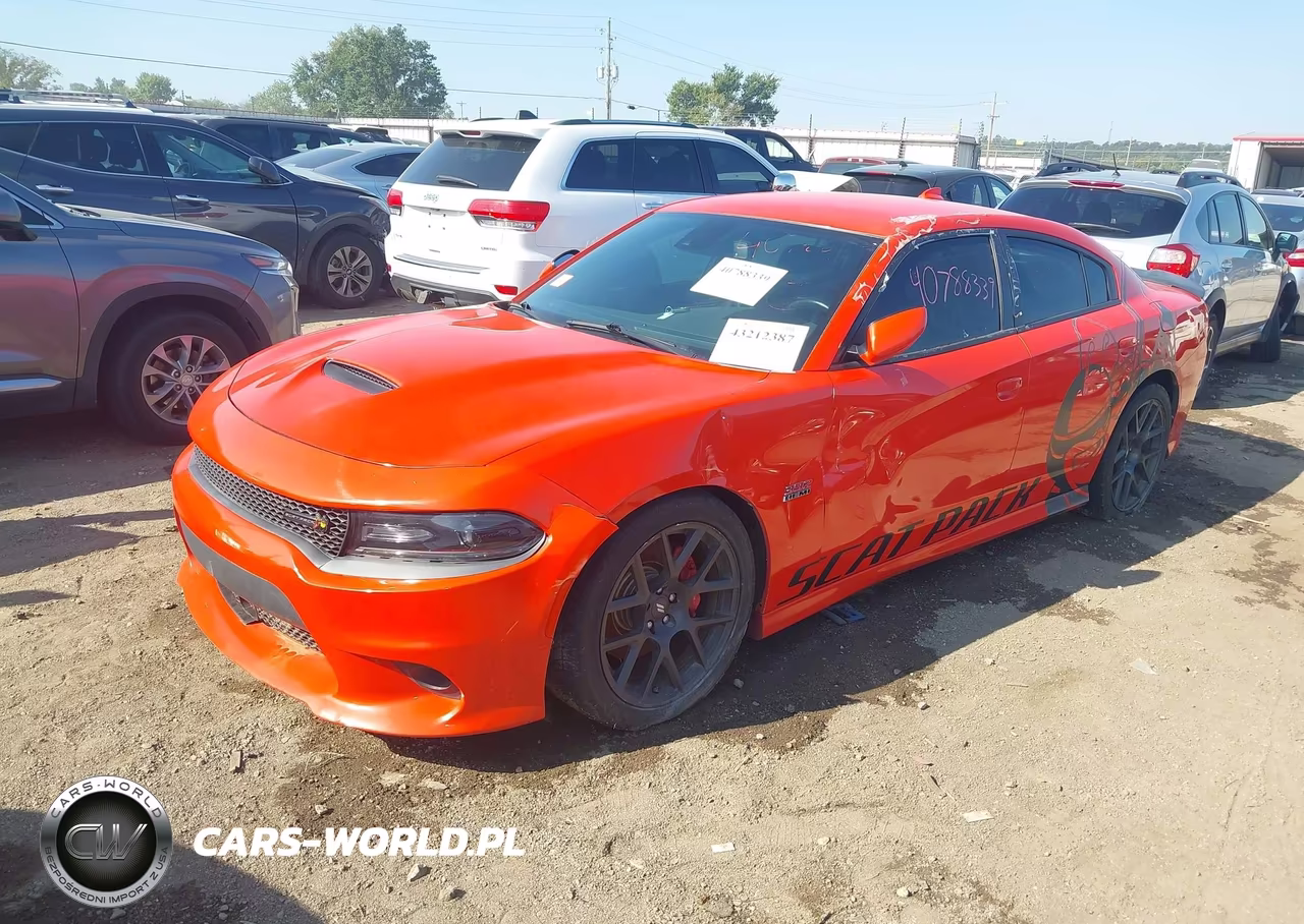 2017 Dodge Charger R-T Scat Pack Rwd VIN:2C3CDXGJ9HH511162 - 2