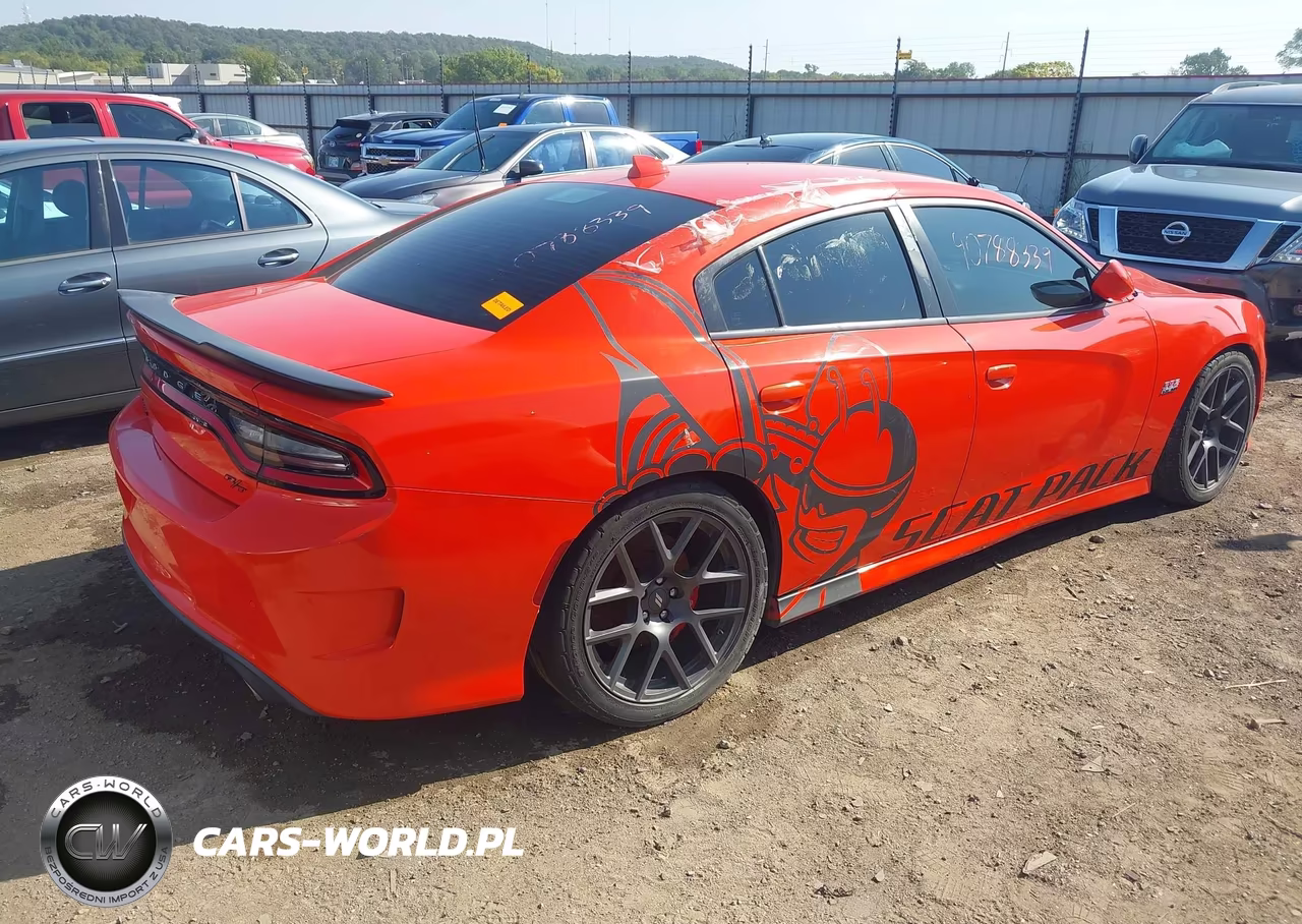 2017 Dodge Charger R-T Scat Pack Rwd VIN:2C3CDXGJ9HH511162 - 4