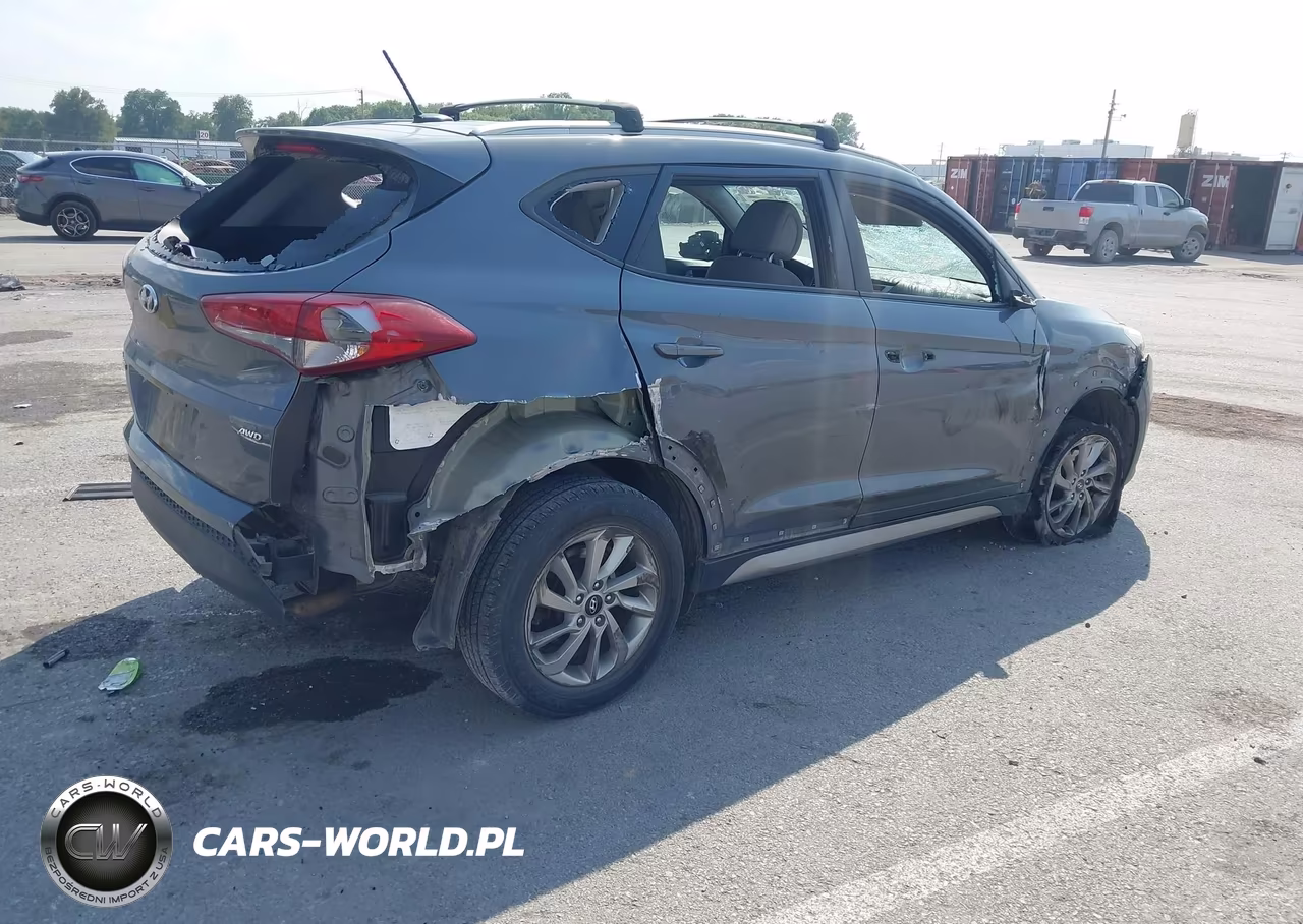 2017 Hyundai Tucson Se VIN:KM8J3CA46HU252060 - 4
