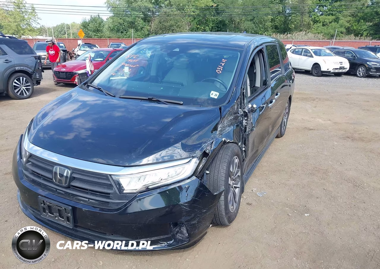 2022 Honda Odyssey Ex-L VIN:5FNRL6H77NB031211 - 17