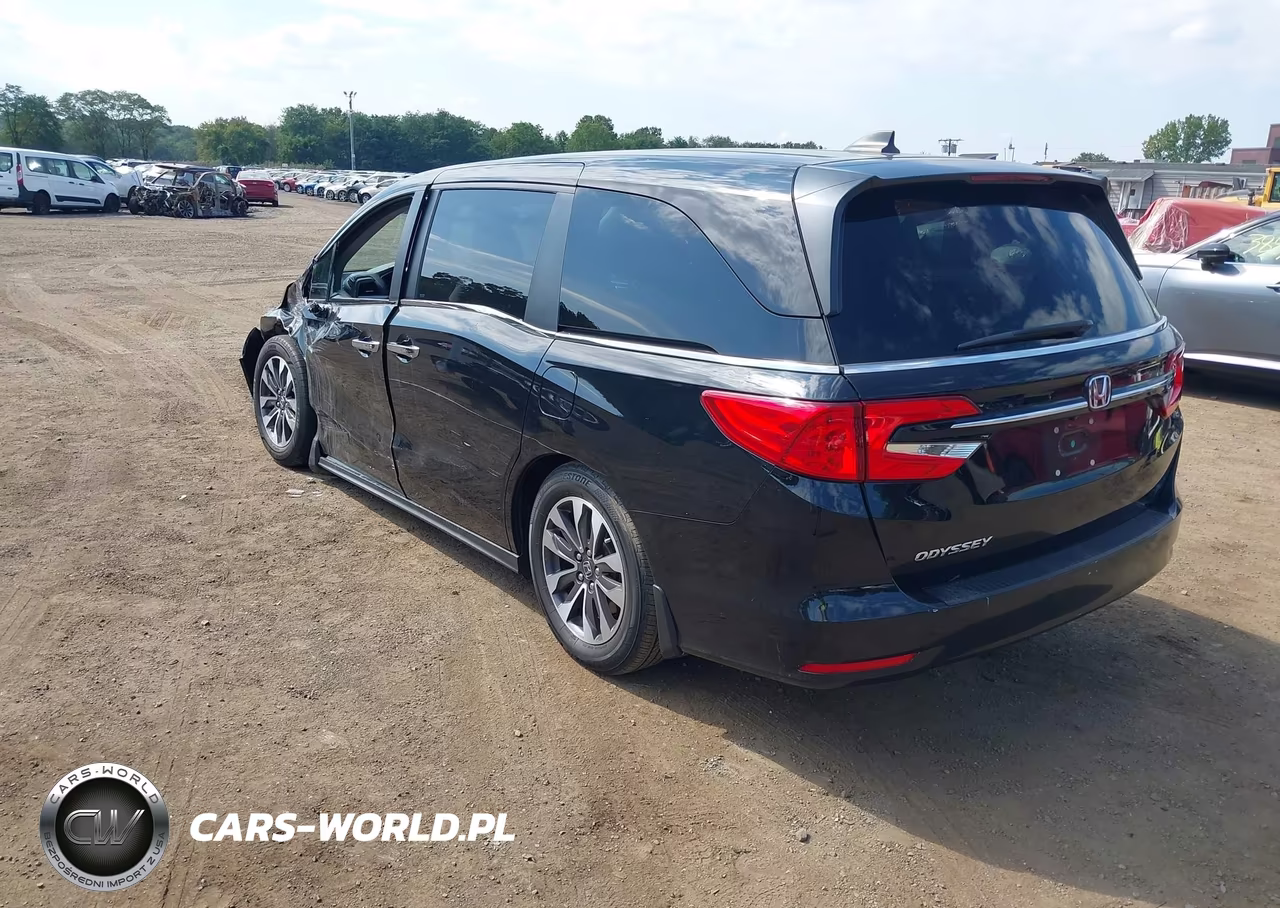 2022 Honda Odyssey Ex-L VIN:5FNRL6H77NB031211 - 3