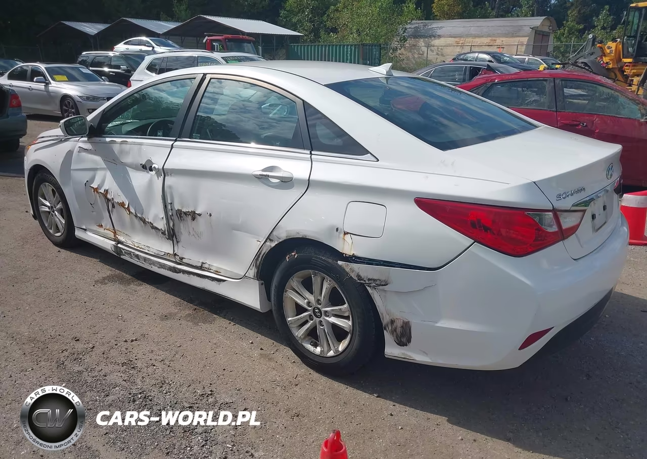 2014 Hyundai Sonata Gls VIN:5NPEB4AC8EH917861 - 3