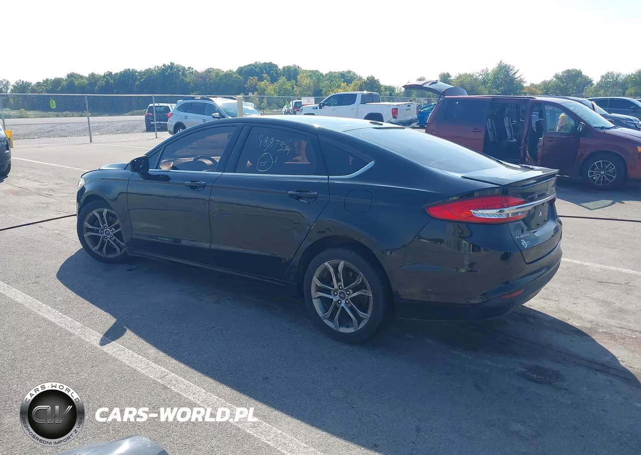 2017 Ford Fusion Se VIN:3FA6P0HD5HR371976 - 3