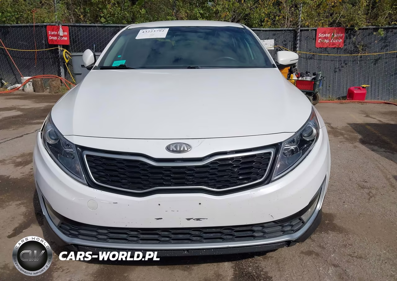 2013 Kia Optima Hybrid Lx VIN:KNAGM4ADXD5045271 - 12